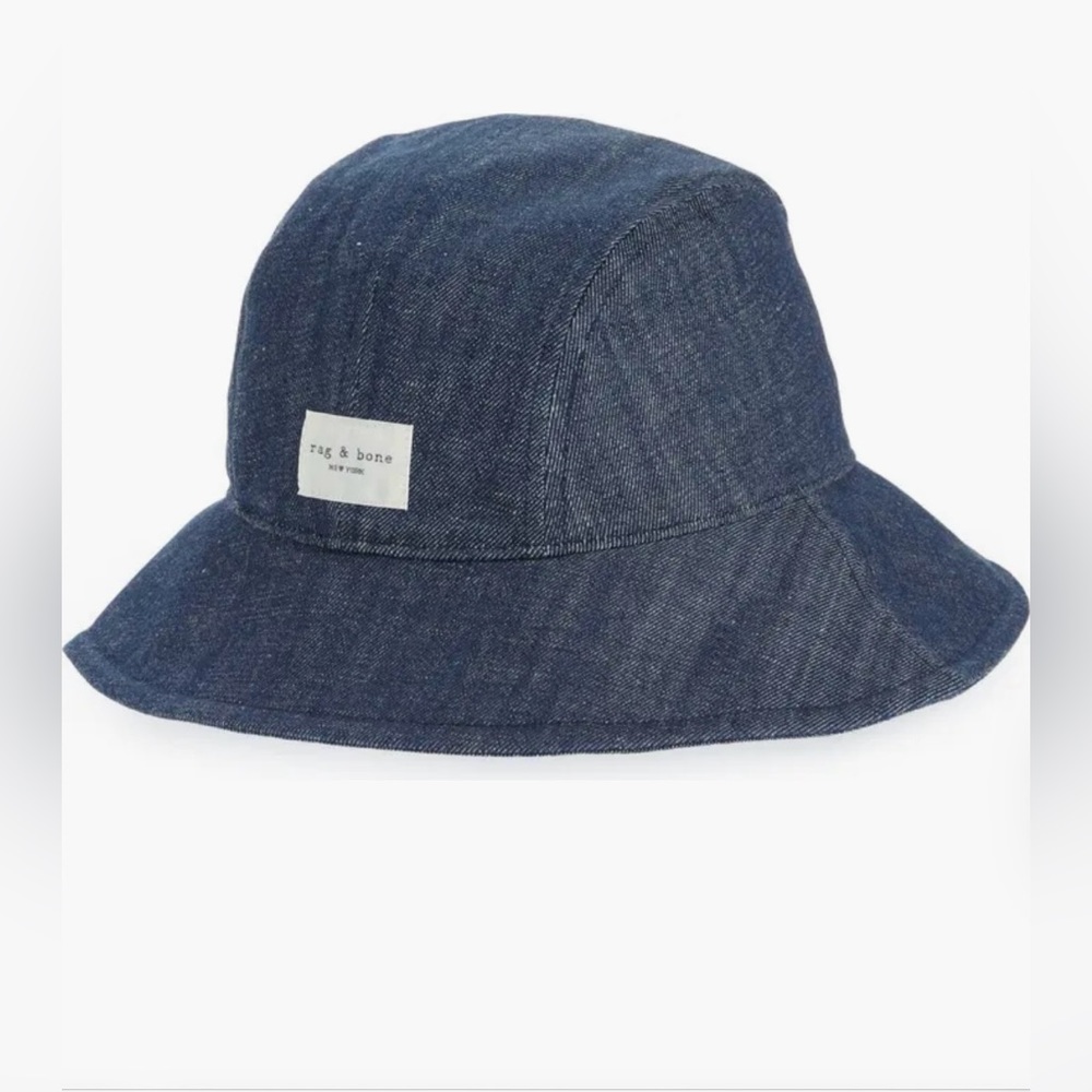 rag & bone Addison Denim Bucket Hat